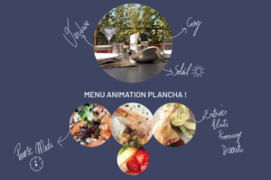 Cet été, le chef du restaurant "Le Marsoulan" a concoté une carte "Animation Plancha"