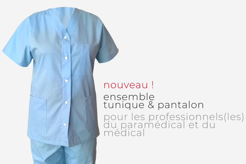 tunique médicale et paramédicale